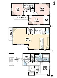 大野城市中央1期 2号棟 新築戸建