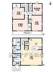 糟屋郡須恵町佐谷第1 1号棟 新築戸建