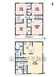 糟屋郡須恵町佐谷第1　2号棟　新築戸建