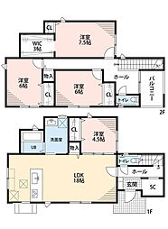 大野城市乙金東3丁目 2号棟 新築戸建