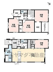 嘉穂郡桂川町大字豆田5期　1号棟　新築戸建