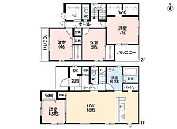 糟屋郡篠栗町尾仲2丁目1期 新築戸建