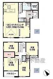 糟屋郡粕屋町内橋東3期　1号棟　新築戸建