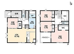 糟屋郡粕屋町花ヶ浦2丁目4期　2号棟　新築戸建