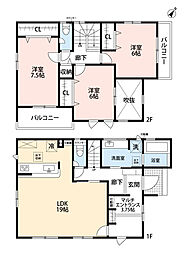 大野城市乙金東3丁目　2号棟　新築戸建