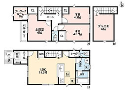 糟屋郡粕屋町阿恵第1　1号棟　新築戸建