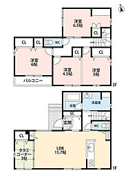 太宰府市高雄1期　2号棟　新築戸建