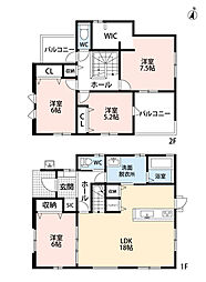 嘉穂郡桂川町大字土居3期　2号棟　新築戸建
