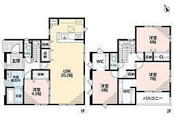 糟屋郡粕屋町内橋東1丁目3期 1号棟 新築戸建