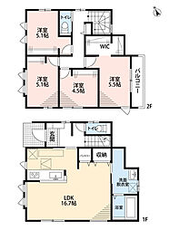 糟屋郡粕屋町内橋東1丁目3期 3号棟 新築戸建