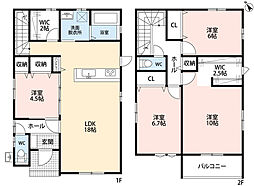 糟屋郡宇美町障子岳南1丁目1期　2号棟　新築戸建