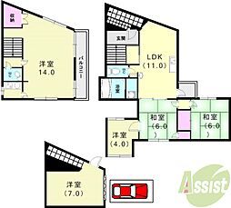 明石市魚住町清水の一戸建て