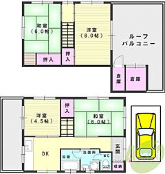 明石市魚住町清水鈴谷の一戸建て