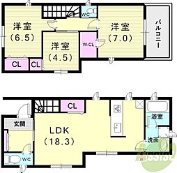 明石市大久保町松陰の一戸建て