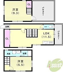 明石市東朝霧丘の一戸建て