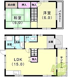 明石市魚住町清水の一戸建て