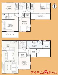 豊橋市西高師町第1期　2号棟