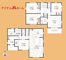 豊橋市吉川町第1期　1号棟