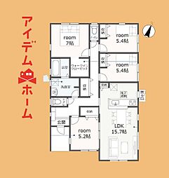 磐田市上大之郷の平屋　1号棟