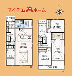 グラファーレ浜松市浜名区於呂4期　1号棟