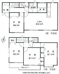 国立市北2丁目の一戸建て