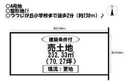 売土地 つつじが丘3丁目 全3区画