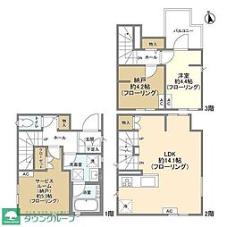 大田区仲六郷１丁目の一戸建て