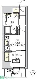 コスモグラシア新宿西早稲田 502