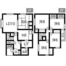 札幌市南区簾舞四条1丁目の一戸建て