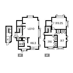 札幌市南区南沢四条3丁目の一戸建て