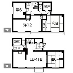 札幌市南区藤野一条5丁目の一戸建て