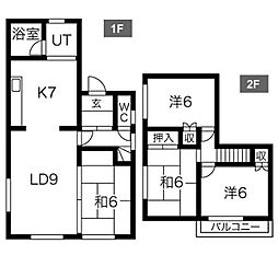 南沢5条4丁目貸家