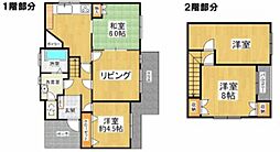 南沢5条4丁目　貸家