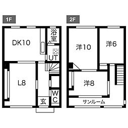 札幌市南区川沿一条6丁目の一戸建て