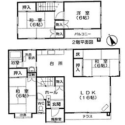 南沢6条2丁目　貸家