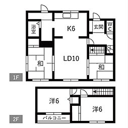 札幌市南区南沢六条3丁目の一戸建て
