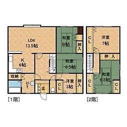 川沿12条2丁目　貸家