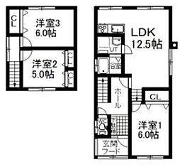 川沿1-6貸家