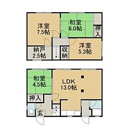 札幌市南区南沢三条4丁目の一戸建て