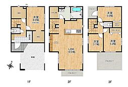 博多区諸岡1期　新築戸建　1号棟