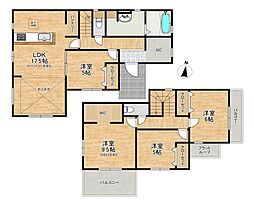 宇美町貴船1期　新築戸建　1号棟