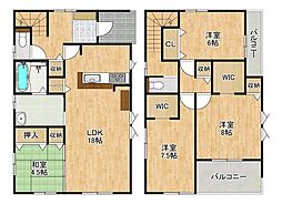 Bloom宇美東2丁目7期 新築戸建 1号棟