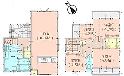 Bloom諸岡6丁目3期　新築戸建　1号棟