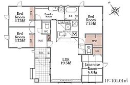 リナージュ桜丘4丁目1期　新築戸建　1号棟