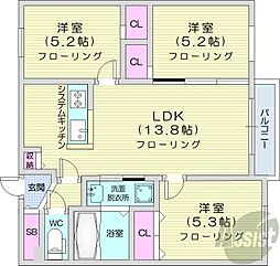 札幌市豊平区美園八条3丁目