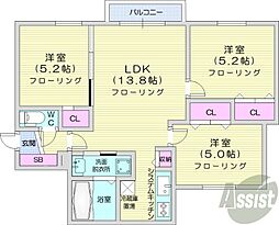 札幌市豊平区美園八条3丁目