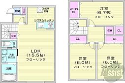 札幌市北区新琴似五条6丁目の一戸建て