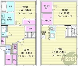 札幌市中央区旭ケ丘1丁目の一戸建て