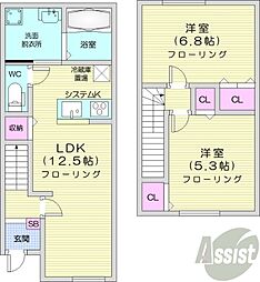 札幌市中央区南十三条西16丁目の一戸建て