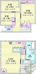 札幌市豊平区平岸一条6丁目の一戸建て